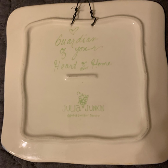 Guardian of Your Heart and Home, ceramic wall hanging - Picture 2 of 2